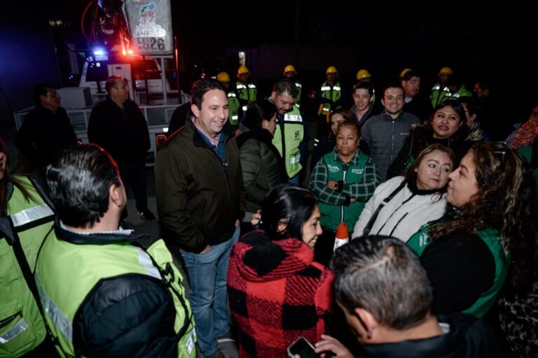 Al 90 por ciento, modernización de luminarias en los 4 accesos a Saltillo