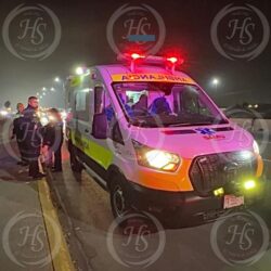 Aparatoso choque de motocicleta deja un joven muerto y otro gravemente herido en Saltillo1