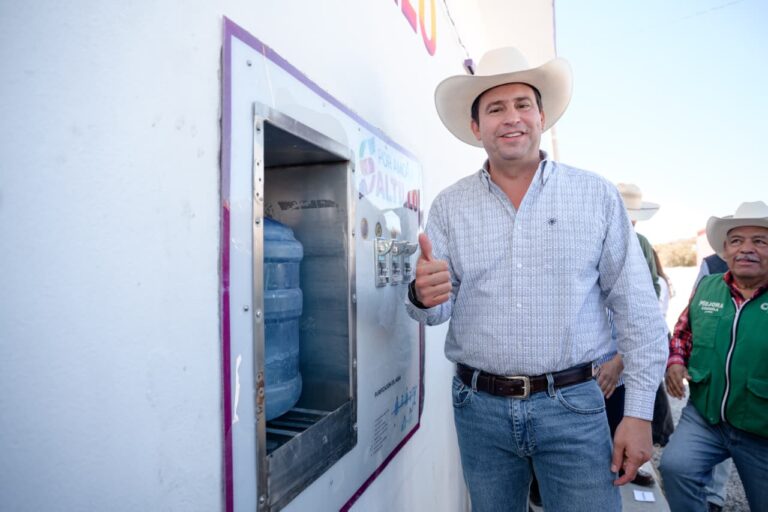 Arranca Javier Díaz rehabilitación de plantas potabilizadoras de agua en ejidos de Saltillo