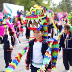 Arteaga conmemora el 115 Aniversario de la Revolución con desfile y guardia de honor9
