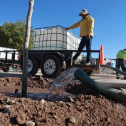 Atiende Saltillo con agua tratada áreas verdes de ‘Activa tu Parque’