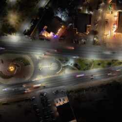 Avanza modernización de alumbrado en los 4 accesos a Saltillo3