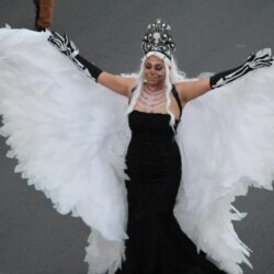 Catrinas y catrines llenan de color el Desfile Xantolum en Saltillo9