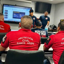 Concluye capacitación de Bomberos de Ramos Arizpe en Mercedes, Texas