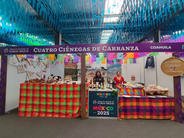 Concluye con éxito participación de Coahuila en Tianguis Nacional de Pueblos Mágicos 2025