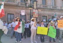 Condenan saltillenses homicidio de Carlos Manzo e inseguridad en México