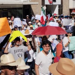 Condenan saltillenses homicidio de Carlos Manzo e inseguridad en México7