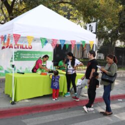 Disfrutan familias saltillenses de la Ruta Recreativa