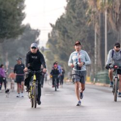 Disfrutan saltillenses de actividades en la Ruta Recreativa3