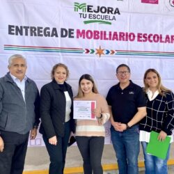 Empresarios de Ramos Arizpe fortalecen la educación con donación de lockers a la Escuela Técnica No. 97