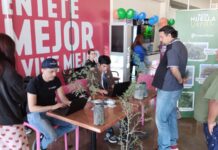 Entrega Grupo México árboles de especies nativas a saltillenses