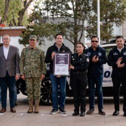 Encabeza Javier Díaz “jubilación” de dos elementos de la unidad canina