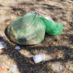 Entre basura y abandono se encuentra plaza a un costado de la Clínica 82 del IMSS, en Saltillo