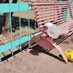 Entre basura y abandono se encuentra plaza a un costado de la Clínica 82 del IMSS, en Saltillo5