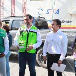 Entrega Saltillo nuevo drenaje sanitario en la colonia Valle de Lourdes2
