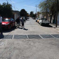 Entrega Saltillo sistema pluvial en la colonia Provivienda2
