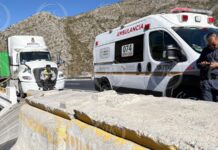 Hombre muere tras caer a un arroyo en el tramo Los Chorros, en Arteaga