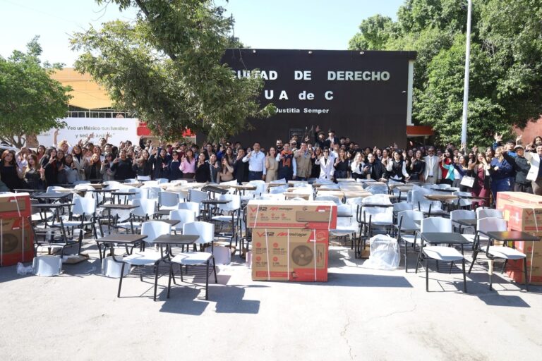 Inauguran Laboratorio de Criminalística y entregan equipamiento en Facultad de Derecho y FCA de la UAdeC