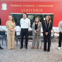 Inauguran Laboratorio de Criminalística y entregan equipamiento en Facultad de Derecho y FCA de la UAdeC6
