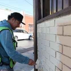 Intensifica Javier Díaz intervenciones en fachadas en el Centro de Saltillo