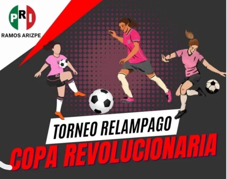 Invitan al Torneo Relámpago “Copa Revolucionaria” Femenil en Ramos Arizpe
