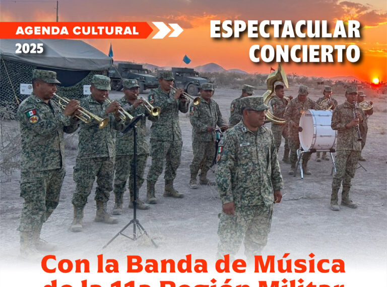 La XI Región Militar llena de música el CXV Aniversario de la Revolución Mexicana