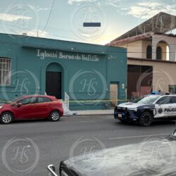 Muere frente a templo en el centro de Saltillo1
