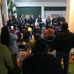 Realiza Comisaría 360 reuniones vecinales de seguridad1