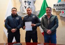 Reconocen a policías municipales por su destacada labor