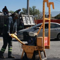 Refuerza Gobierno de Saltillo acciones de bacheo en bulevares principales