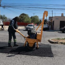 Refuerza Gobierno de Saltillo acciones de bacheo en bulevares principales3