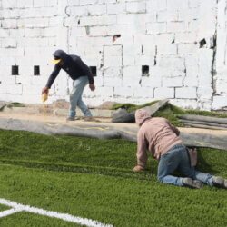 Reporta Saltillo avance del 95% en rehabilitación de cancha deportiva5