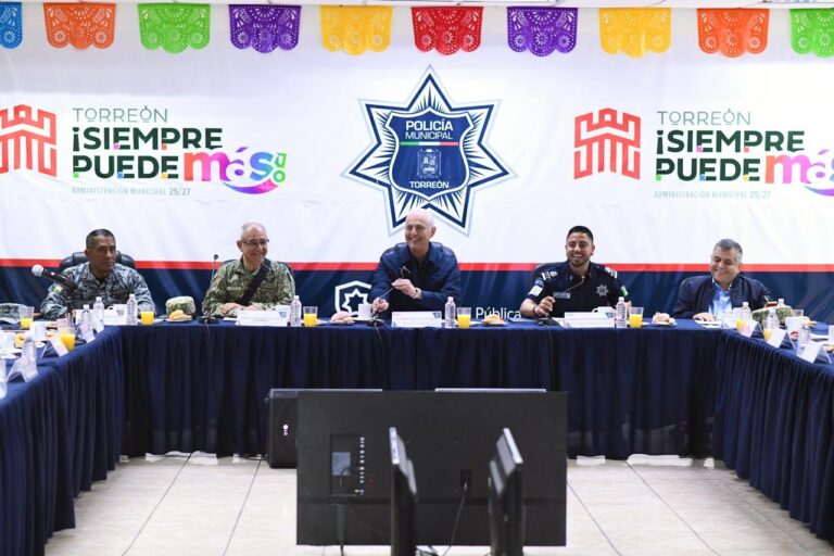 Román Alberto Cepeda González reitera su compromiso con la seguridad y tranquilidad de los torreonenses