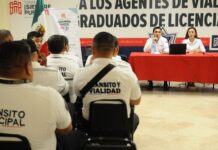 Unidad Municipal de Derechos Humanos capacita a elementos de Tránsito y Vialidad