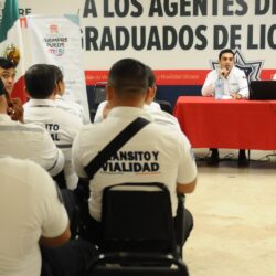 Unidad Municipal de Derechos Humanos capacita a elementos de Tránsito y Vialidad2
