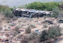 Al menos 37 personas fallecidas deja accidente carretero en sur de Perú