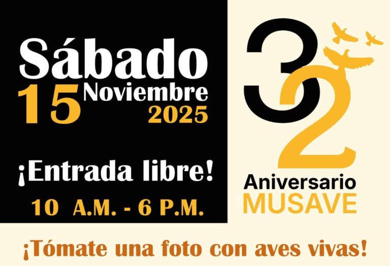 Alista MUSAVE festejos por 32 aniversario