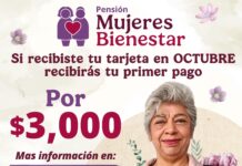 Arranca la dispersión de la Pensión Mujeres Bienestar en Coahuila