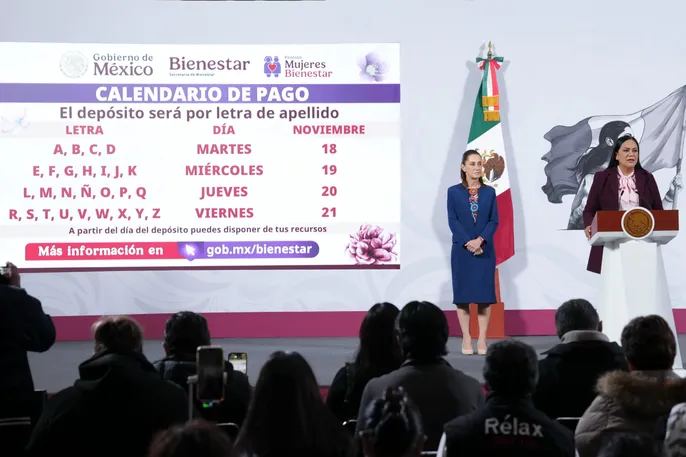 El 18 de noviembre inicia pago a nuevas beneficiarias de la Pensión Mujeres Bienestar
