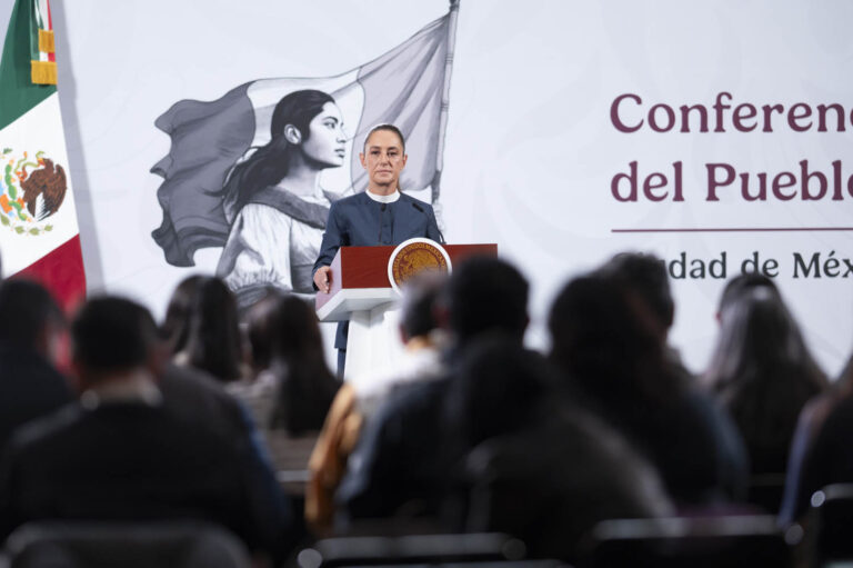 Guerra contra el narco llevó violencia a Michoacán.- Claudia Sheinbaum