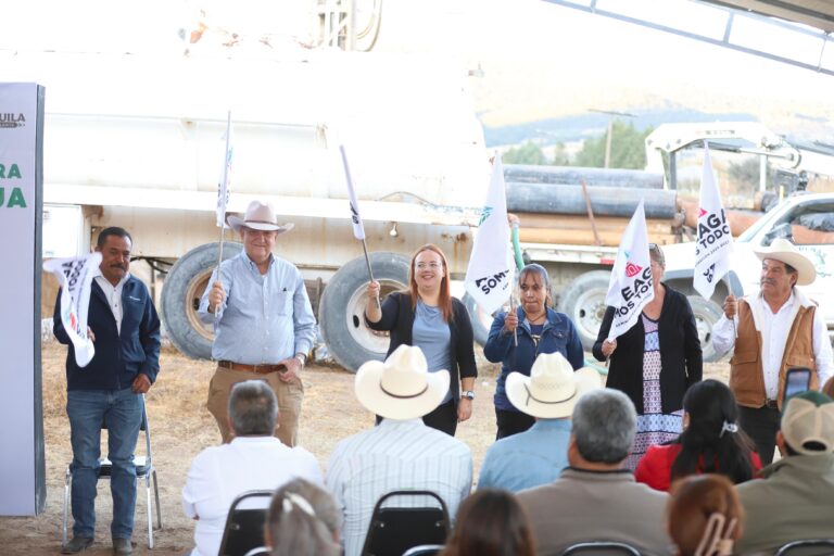 Inicia perforación de pozo profundo en el Ejido El Tunal para garantizar abasto de agua