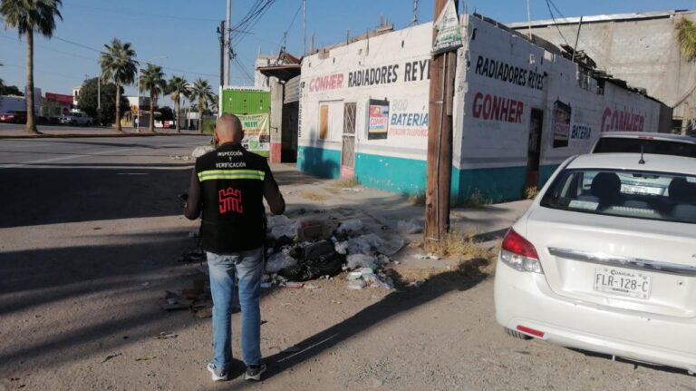 Inspección y Verificación de Torreón ha atendido este año más de 500 reportes de vehículos abandonados y 111 por presencia de escombro