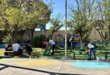 Manos unidas por la infancia: Giving Smiles y Lear embellecen kínder en Ramos Arizpe