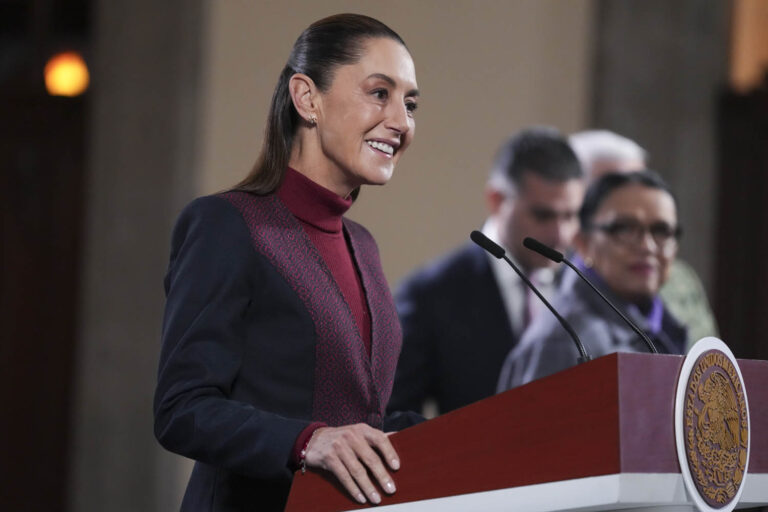 No me va a pasar nada, dice Sheinbaum sobre su seguridad