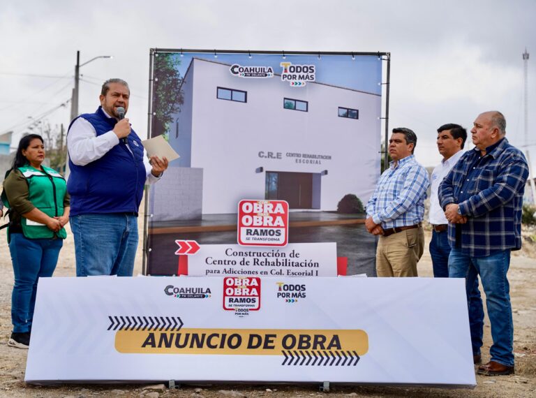 Presenta Tomás Gutiérrez obra clave para la salud y atención a adicciones