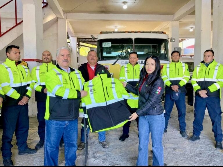 Refuerzan equipamiento de Bomberos y Protección Civil de Ramos Arizpe con donación empresarial