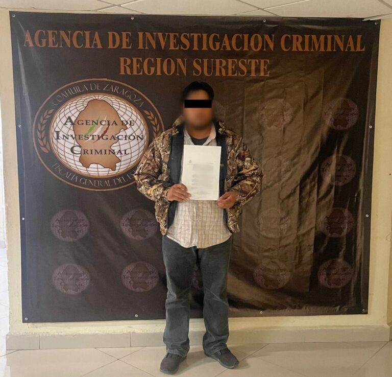 Feminicida saltillense es sentenciado a 50 años de prisión