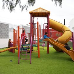 Disfrutan saltillenses de la recién rehabilitada cancha de la Espinoza Mireles2