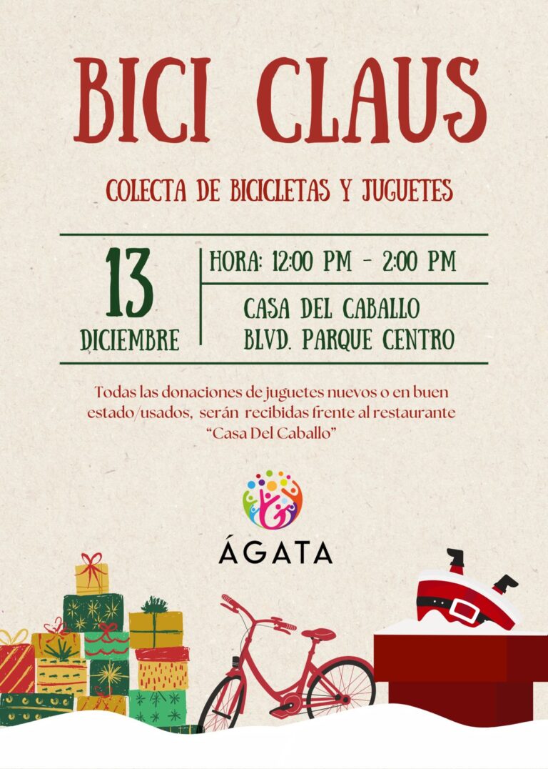 En Saltillo, invitan a sumarse al «Bici Claus» de Parque Centro
