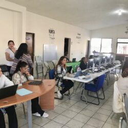 Educación y tecnología; Rotarios de Ramos Arizpe reactivan centro de cómputo1
